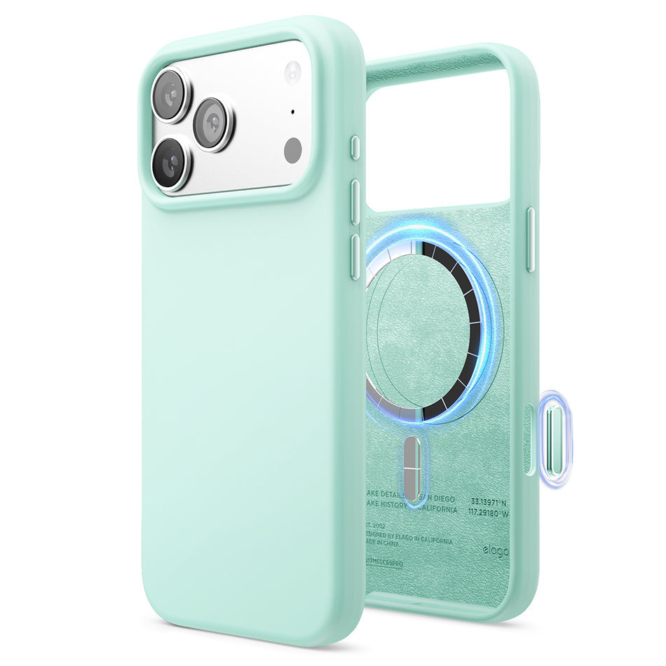 Elago - Magnetic Silicone Case for Iphone 17 Pro Max - Silikonowe Etui z MagSafe