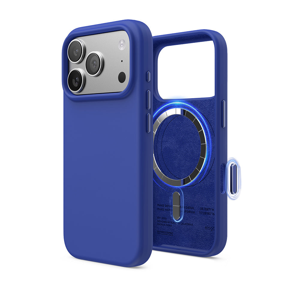 Elago - Magnetic Silicone Case for Iphone 17 Pro - Silikonowe Etui z MagSafe