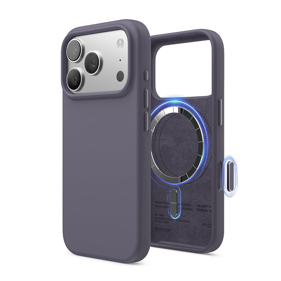 Elago - Magnetic Silicone Case for Iphone 17 Pro - Silikonowe Etui z MagSafe