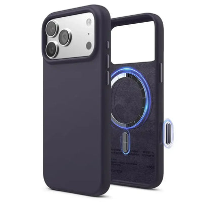 Elago - Magnetic Silicone Case for iPhone 17 Pro Max - Silikonowe Etui z MagSafe