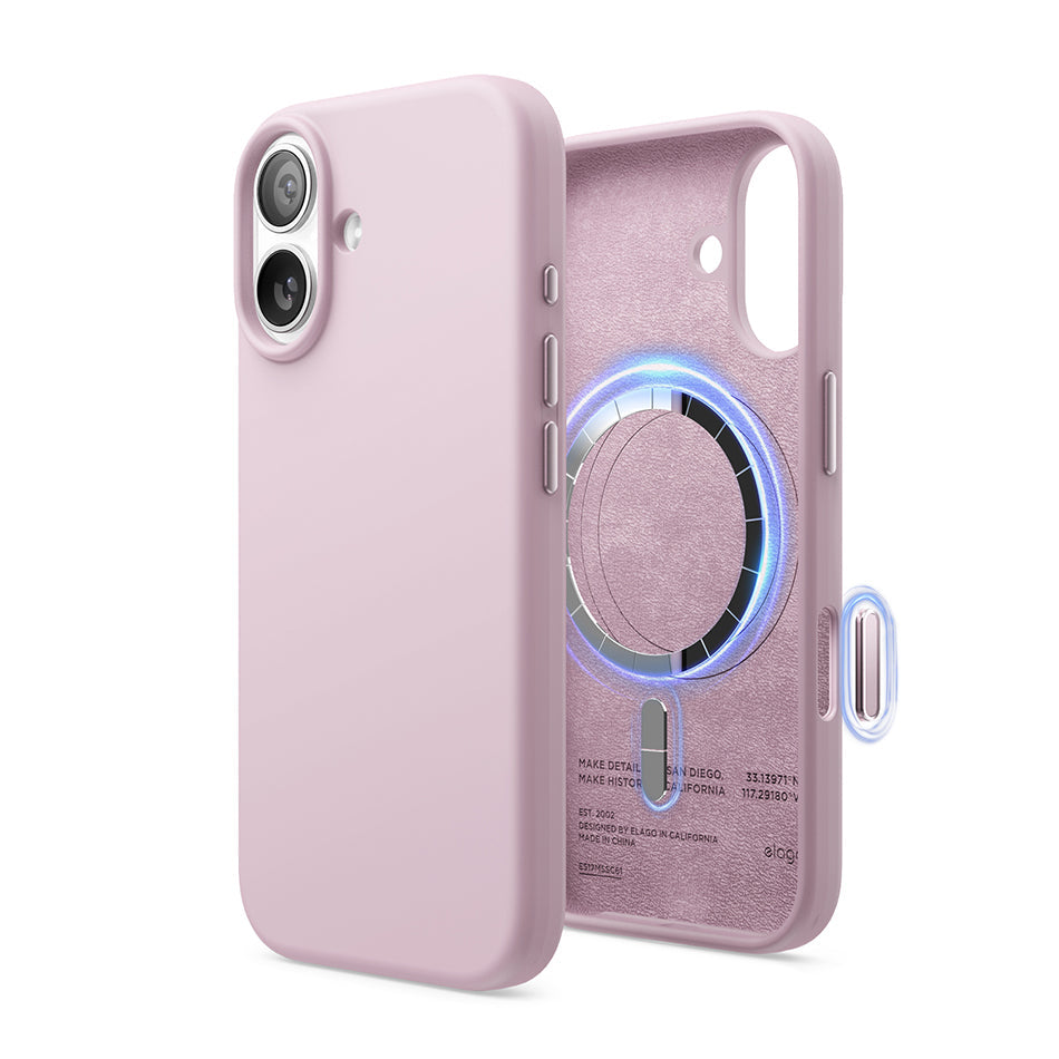 Elago - Magnetic Silicone Case for Iphone 17 - Silikonowe Etui z MagSafe