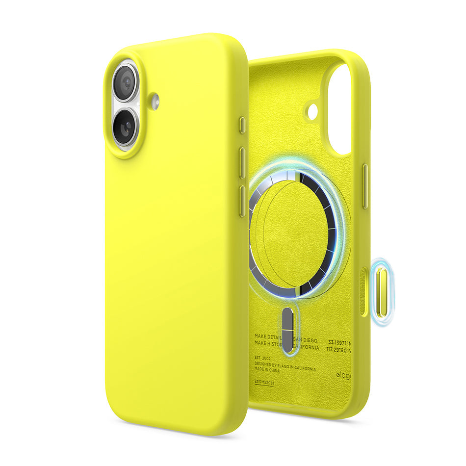 Elago - Magnetic Silicone Case for Iphone 17 - Silikonowe Etui z MagSafe