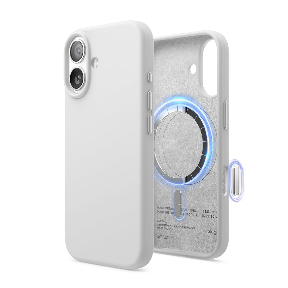 Elago - Magnetic Silicone Case for Iphone 17 - Silikonowe Etui z MagSafe