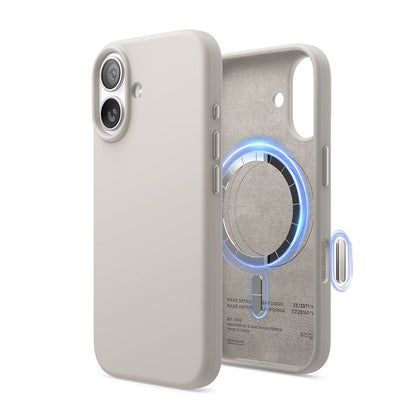Elago - Magnetic Silicone Case for Iphone 17 - Silikonowe Etui z MagSafe