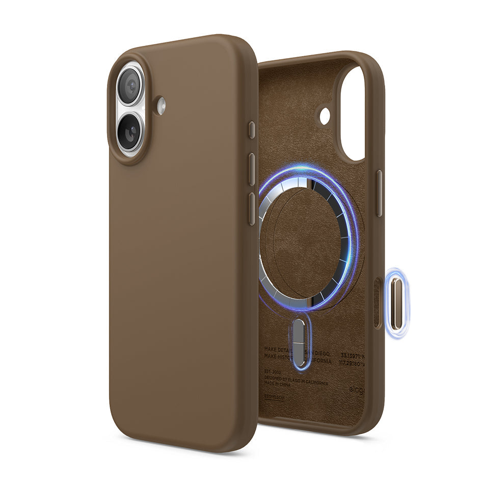 Elago - Magnetic Silicone Case for Iphone 17 - Silikonowe Etui z MagSafe