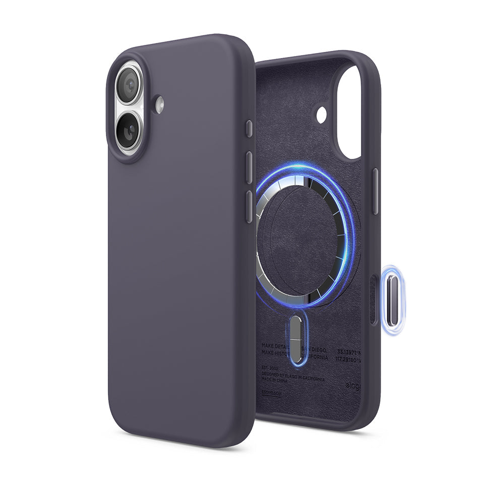 Elago - Magnetic Silicone Case for Iphone 17 - Silikonowe Etui z MagSafe