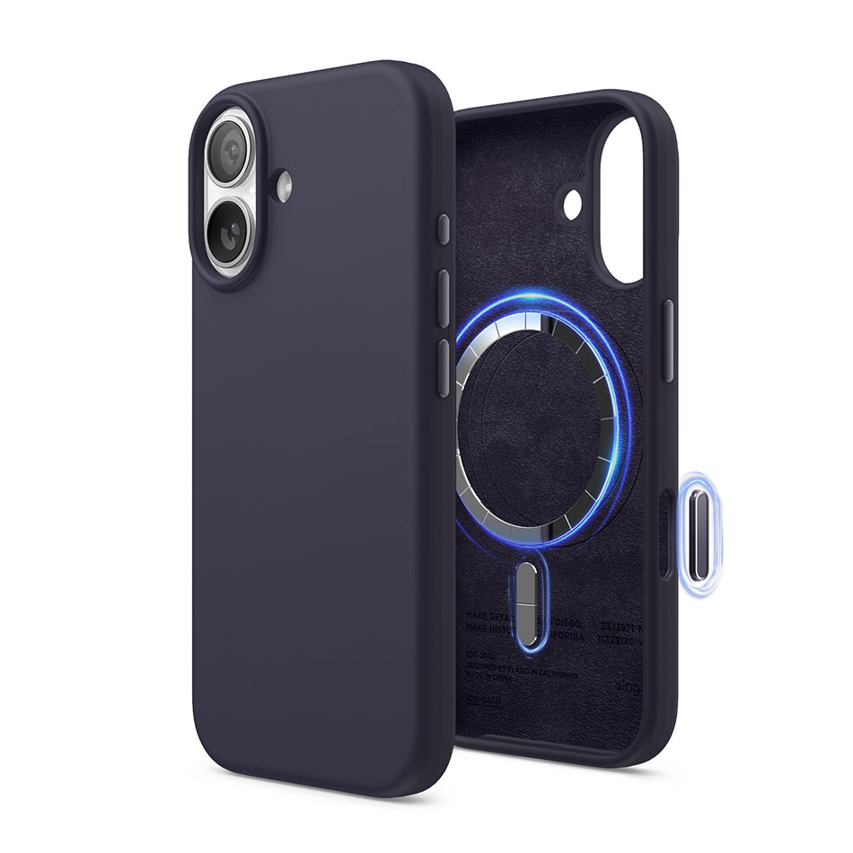 Elago - Magnetic Silicone Case for Iphone 17 - Silikonowe Etui z MagSafe