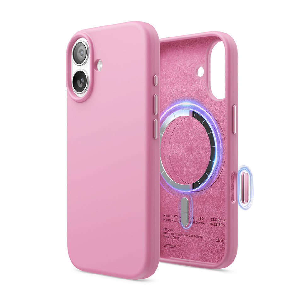 Elago - Magnetic Silicone Case for Iphone 17 - Silikonowe Etui z MagSafe