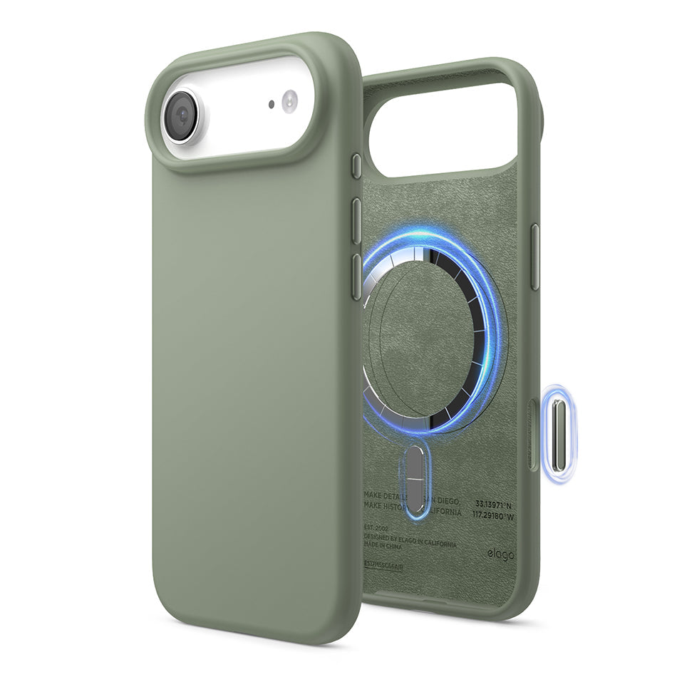 Elago - Magnetic Silicone Case for Iphone 17 Air - Silikonowe Etui z MagSafe