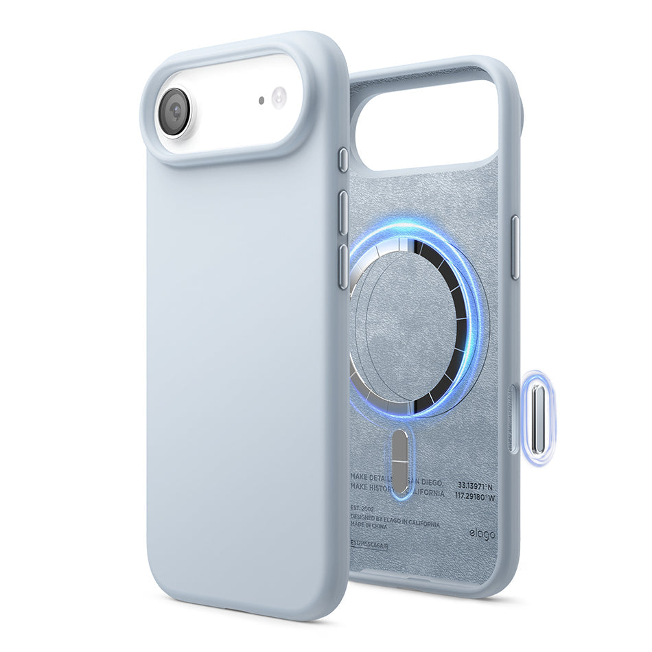 Elago - Magnetic Silicone Case for Iphone 17 Air - Silikonowe Etui z MagSafe