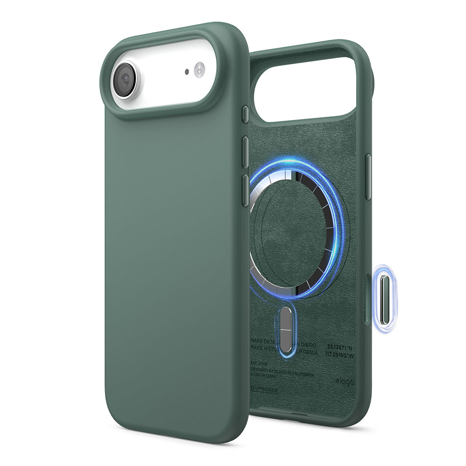 Elago - Magnetic Silicone Case for Iphone 17 Air - Silikonowe Etui z MagSafe