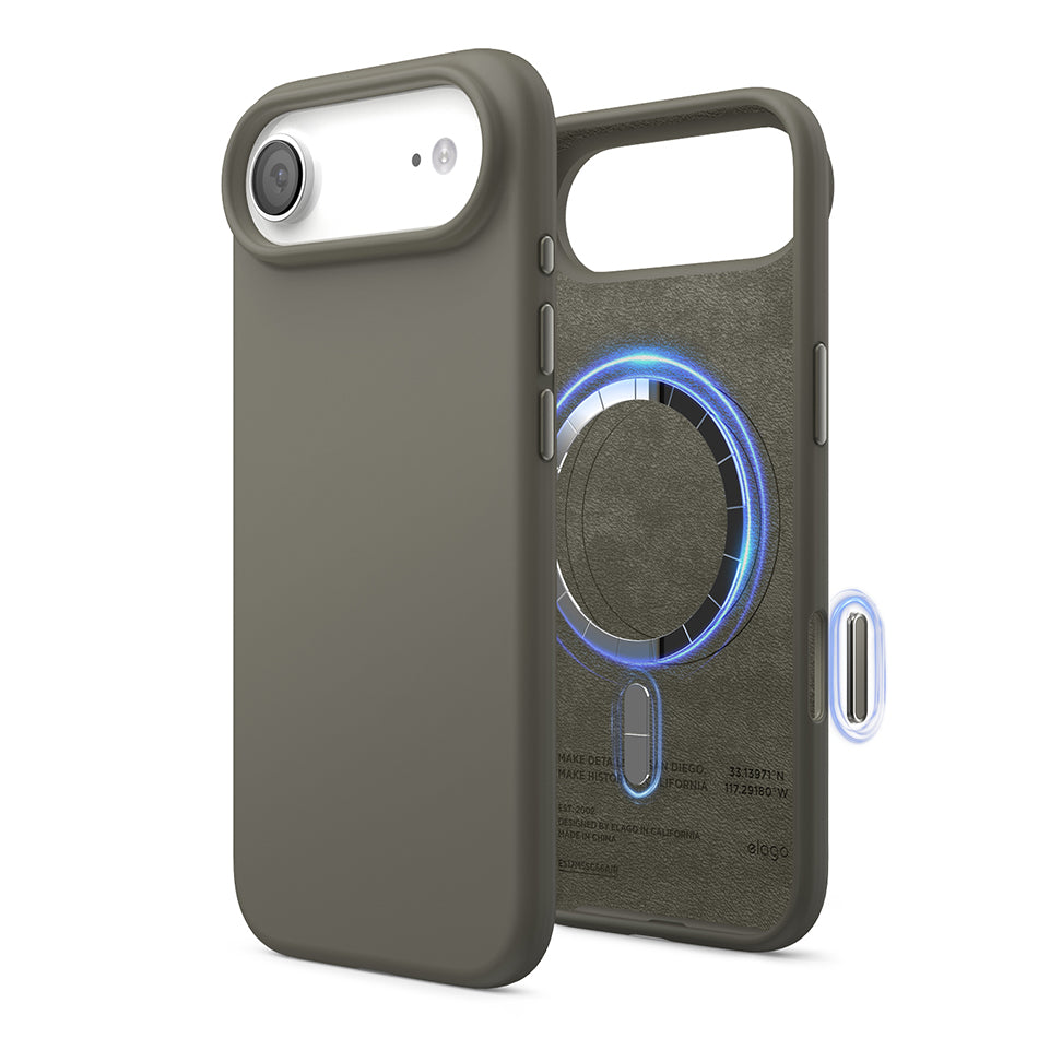 Elago - Magnetic Silicone Case for Iphone 17 Air - Silikonowe Etui z MagSafe