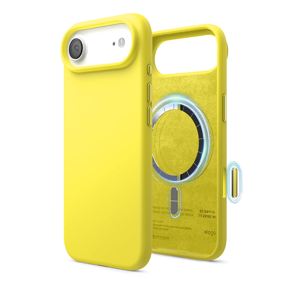 Elago - Magnetic Silicone Case for Iphone 17 Air - Silikonowe Etui z MagSafe