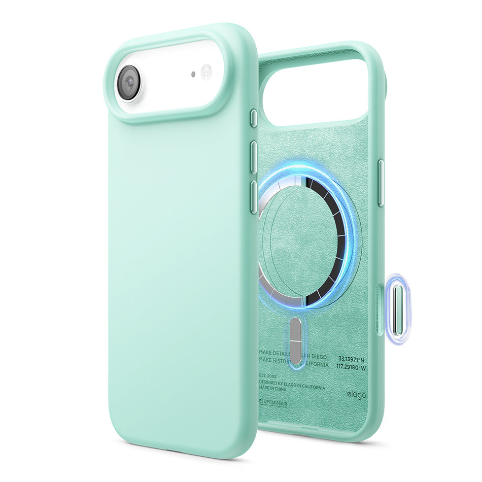Elago - Magnetic Silicone Case for Iphone 17 Air - Silikonowe Etui z MagSafe