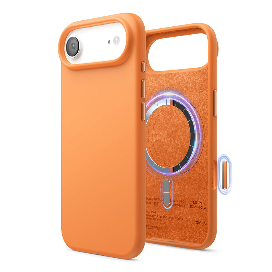 Elago - Magnetic Silicone Case for Iphone 17 Air - Silikonowe Etui z MagSafe