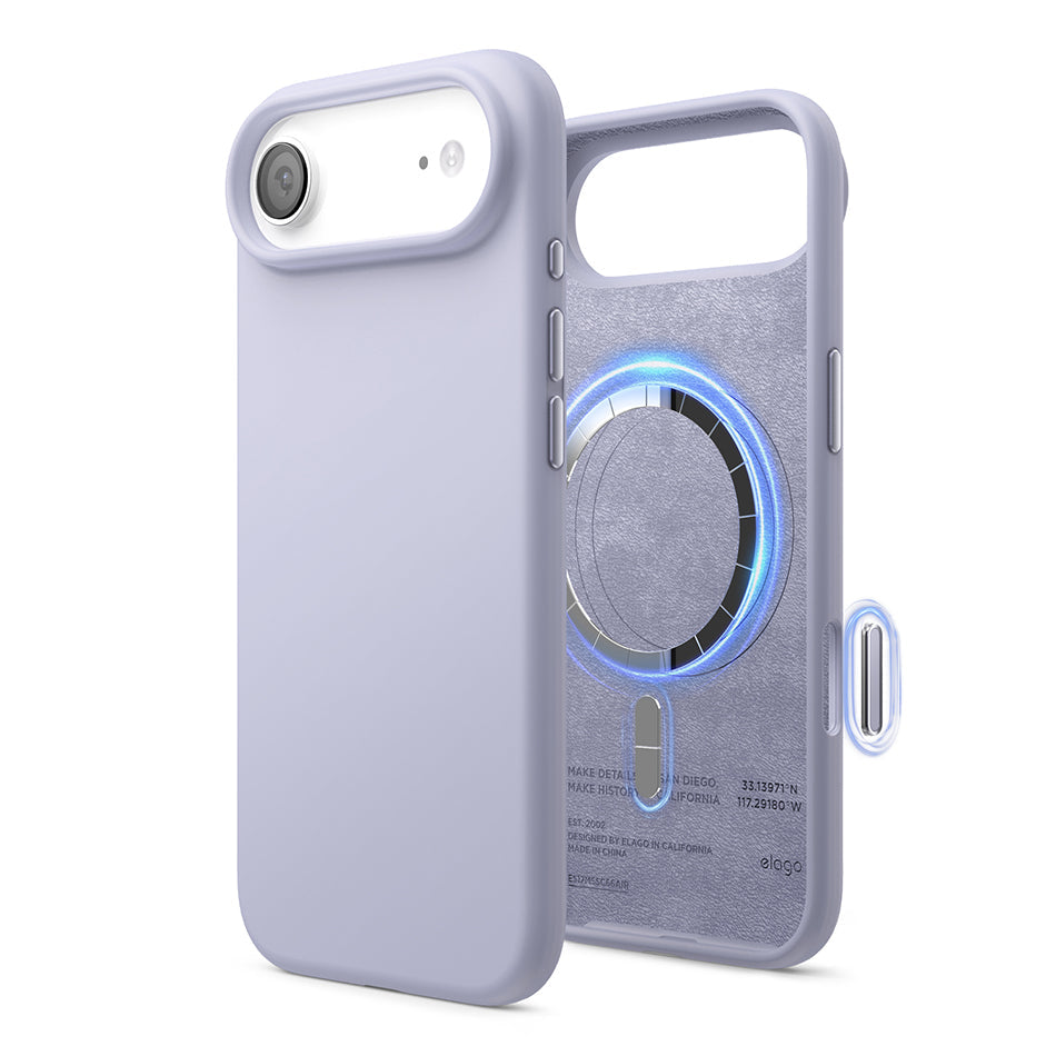 Elago - Magnetic Silicone Case for Iphone 17 Air - Silikonowe Etui z MagSafe