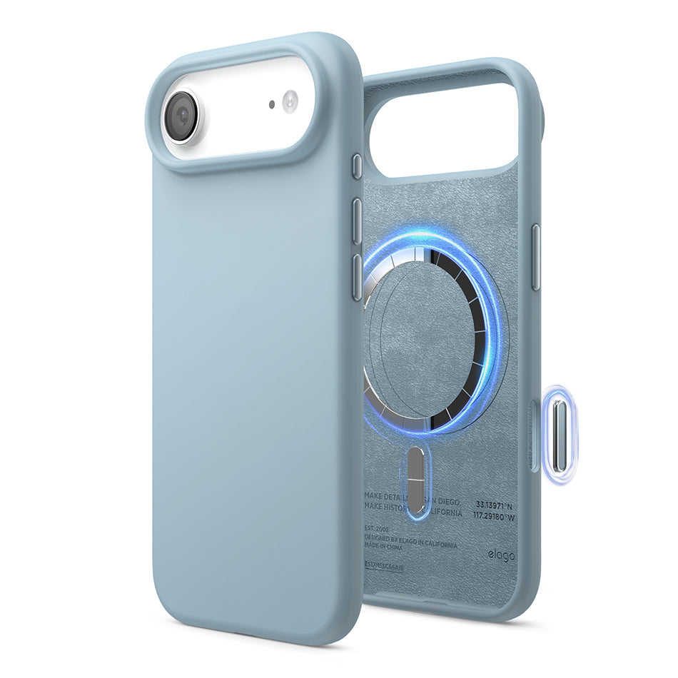 Elago - Magnetic Silicone Case for Iphone 17 Air - Silikonowe Etui z MagSafe