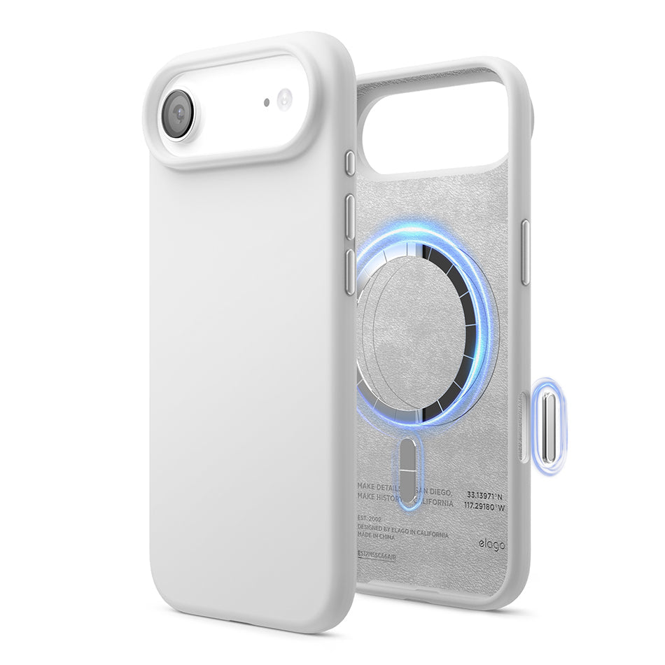 Elago - Magnetic Silicone Case for Iphone 17 Air - Silikonowe Etui z MagSafe