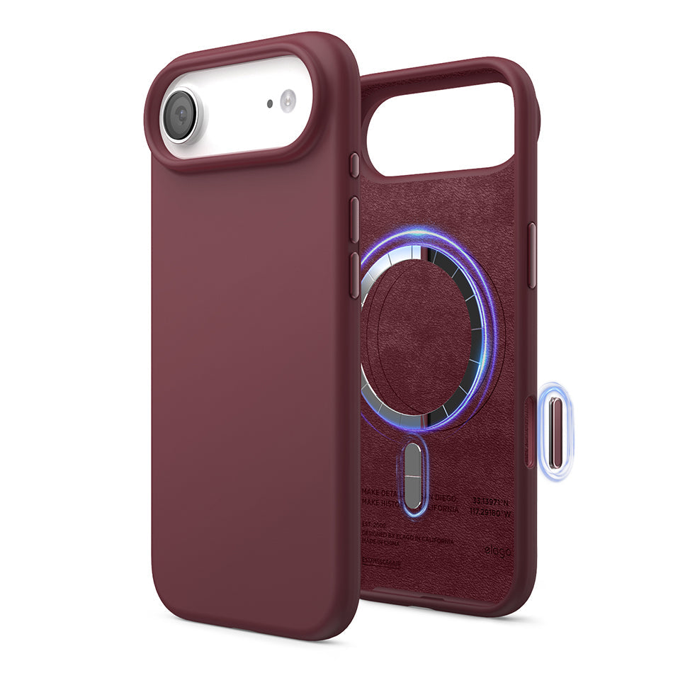 Elago - Magnetic Silicone Case for Iphone 17 Air - Silikonowe Etui z MagSafe