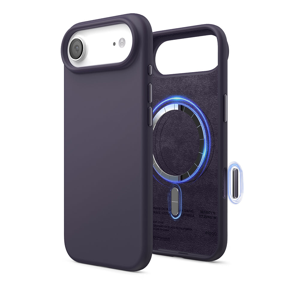 Elago - Magnetic Silicone Case for Iphone 17 Air - Silikonowe Etui z MagSafe