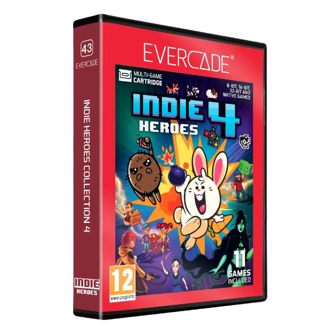 Evercade - Indie Heroes Collection 4 - Zestaw Gier Retro