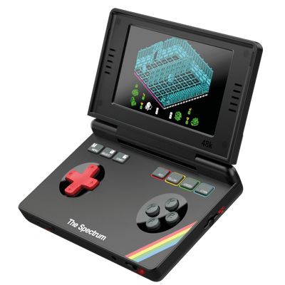 Evercade - Handheld ZX Spectrum - Mobilna Konsola z Zestawem Gier Retro