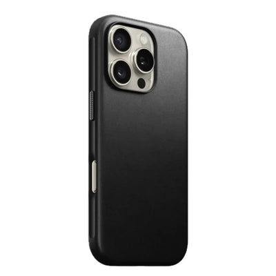 Nomad – Modern Leather Case for iPhone 16 / Plus / Pro / Pro Max with MagSafe - Skórzane Etui na iPhone z MagSafe