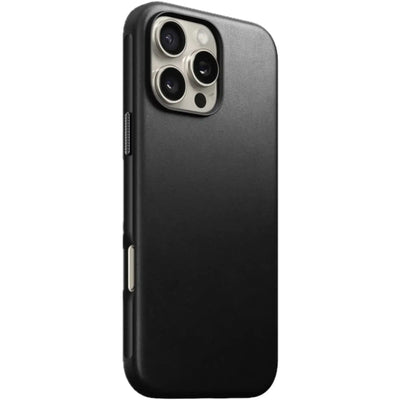 Nomad – Modern Leather Case for iPhone 16 / Plus / Pro / Pro Max with MagSafe - Skórzane Etui na iPhone z MagSafe