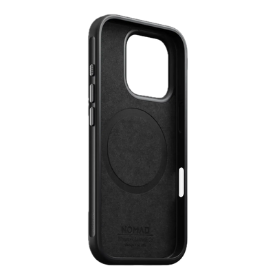 Nomad – Modern Leather Case for iPhone 16 / Plus / Pro / Pro Max with MagSafe - Skórzane Etui na iPhone z MagSafe