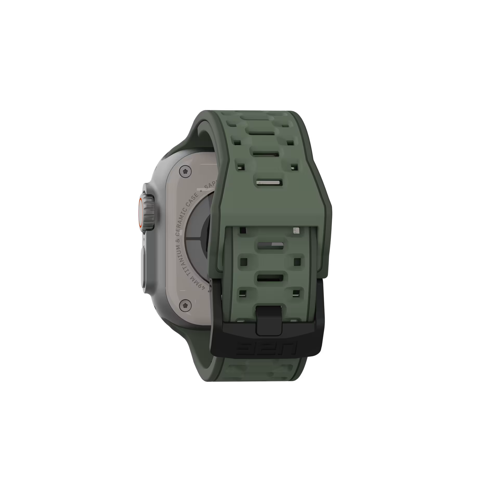 UAG - Civilian Silicone Strap for Apple Watch Ultra 3, Ultra 2, & Ultra - pasek do Apple Watch