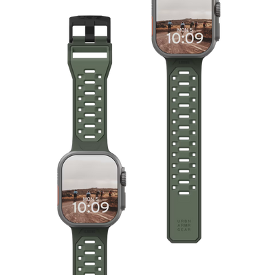 UAG - Civilian Silicone Strap for Apple Watch Ultra 3, Ultra 2, & Ultra - pasek do Apple Watch