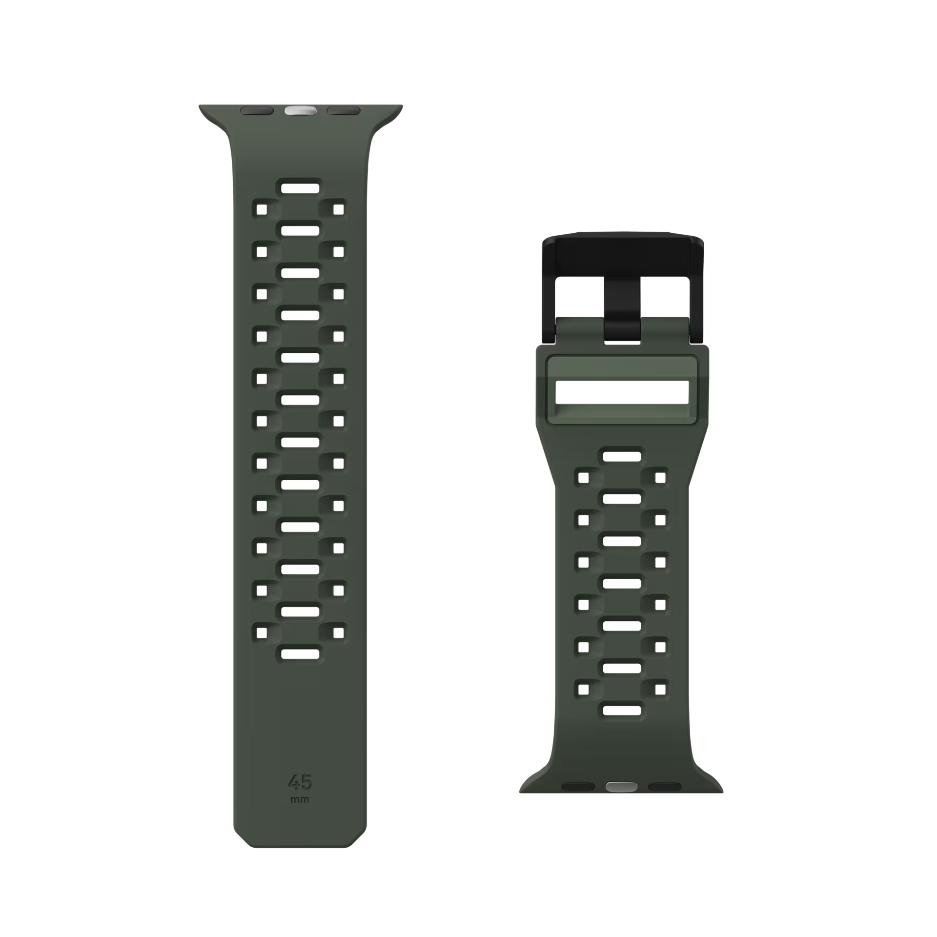 UAG - Civilian Silicone Strap for Apple Watch Ultra 3, Ultra 2, & Ultra - pasek do Apple Watch