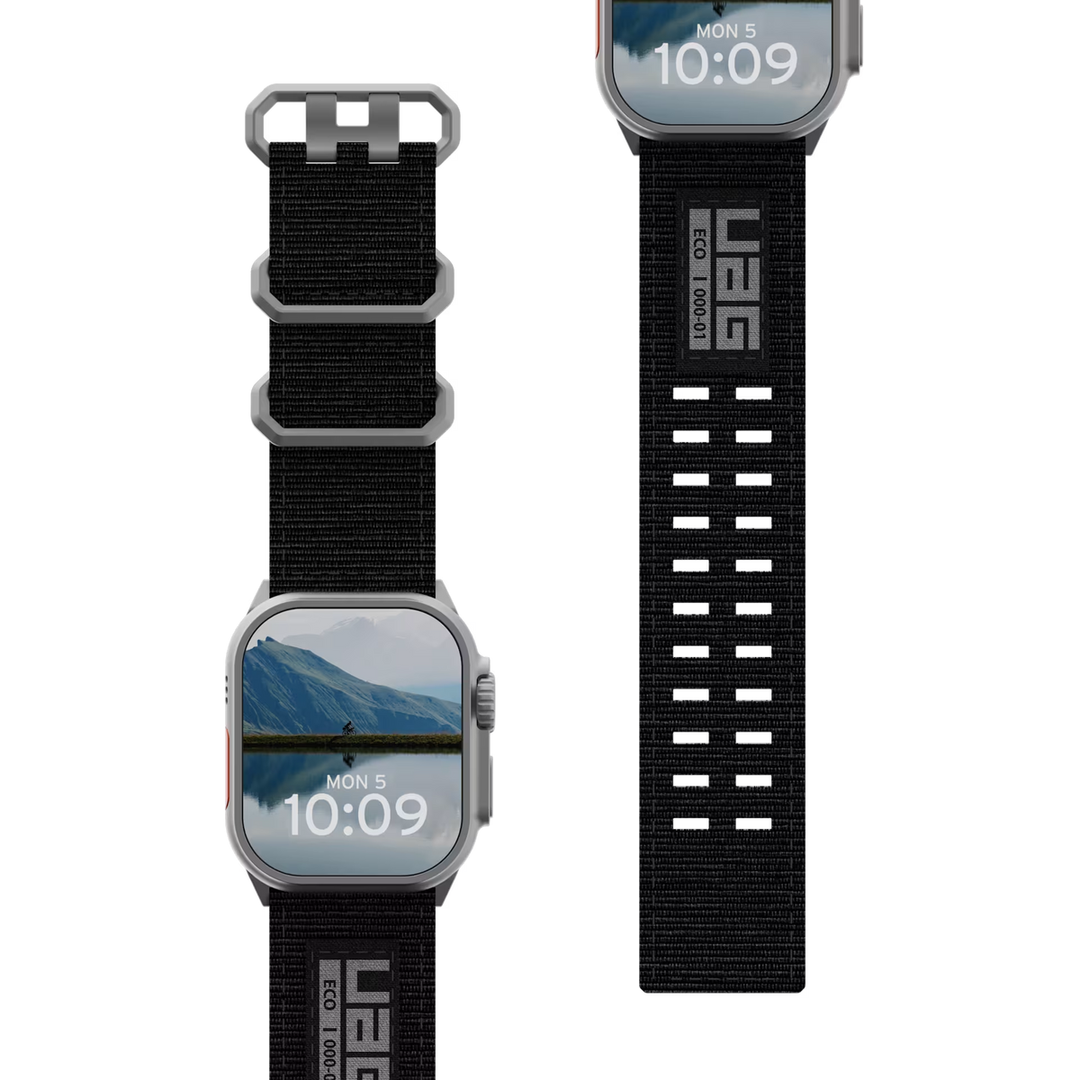 UAG - Metropolis Strap for Apple Watch Series 4–12 / SE 1–3 / Ultra 1–4 - 44/45/46/49 mm - Uniwersalny Pasek do Apple Watch