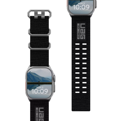 UAG - Metropolis Strap for Apple Watch Series 4–12 / SE 1–3 / Ultra 1–4 - 44/45/46/49 mm - Uniwersalny Pasek do Apple Watch