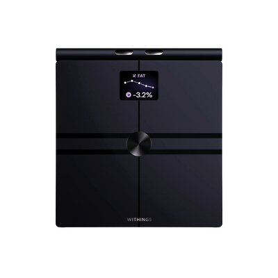 Withings - BodyFit Scale Black - Inteligentna Waga Łazienkowa