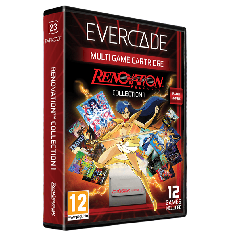 Evercade - Renovation Collection 1 - Zestaw Gier Retro