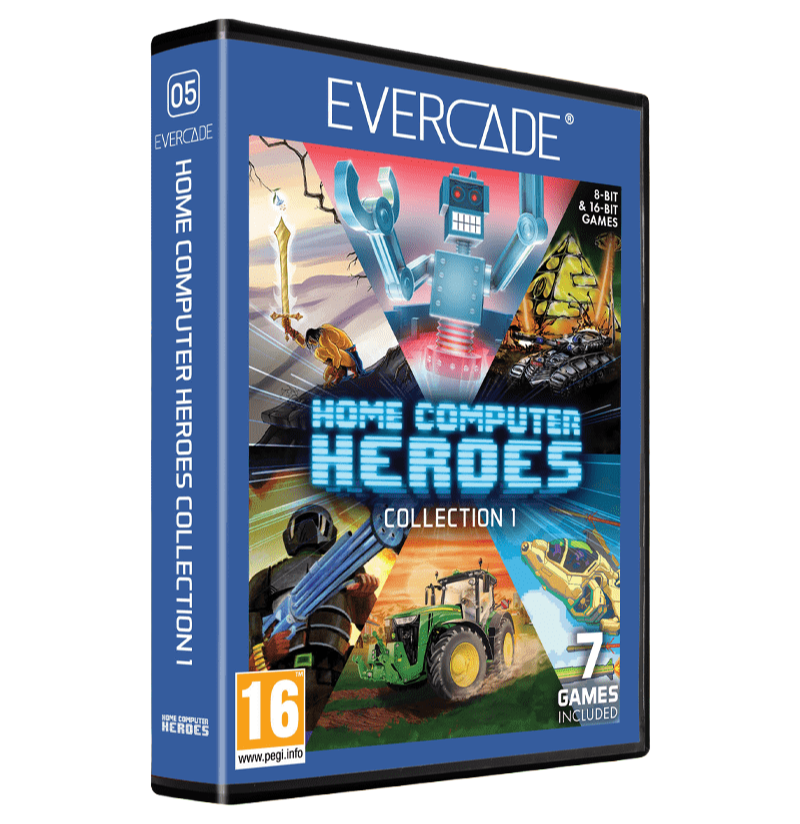 Evercade - Home Computer Heroes Collection 1 - Zestaw Gier Retro