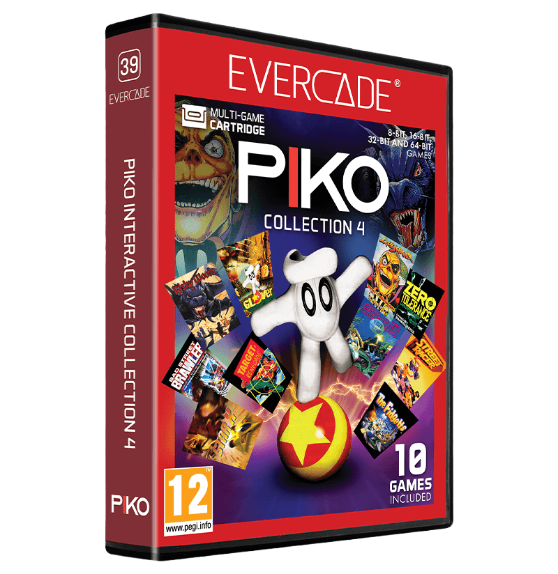 Evercade - Piko Interactive Collection 4 - Zestaw Gier Retro