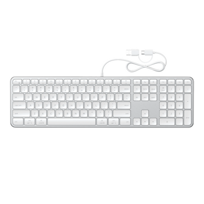 Satechi - Slim LX3 Wired Keyboard - Pełnowymiarowa Klawiatura Przewodowa