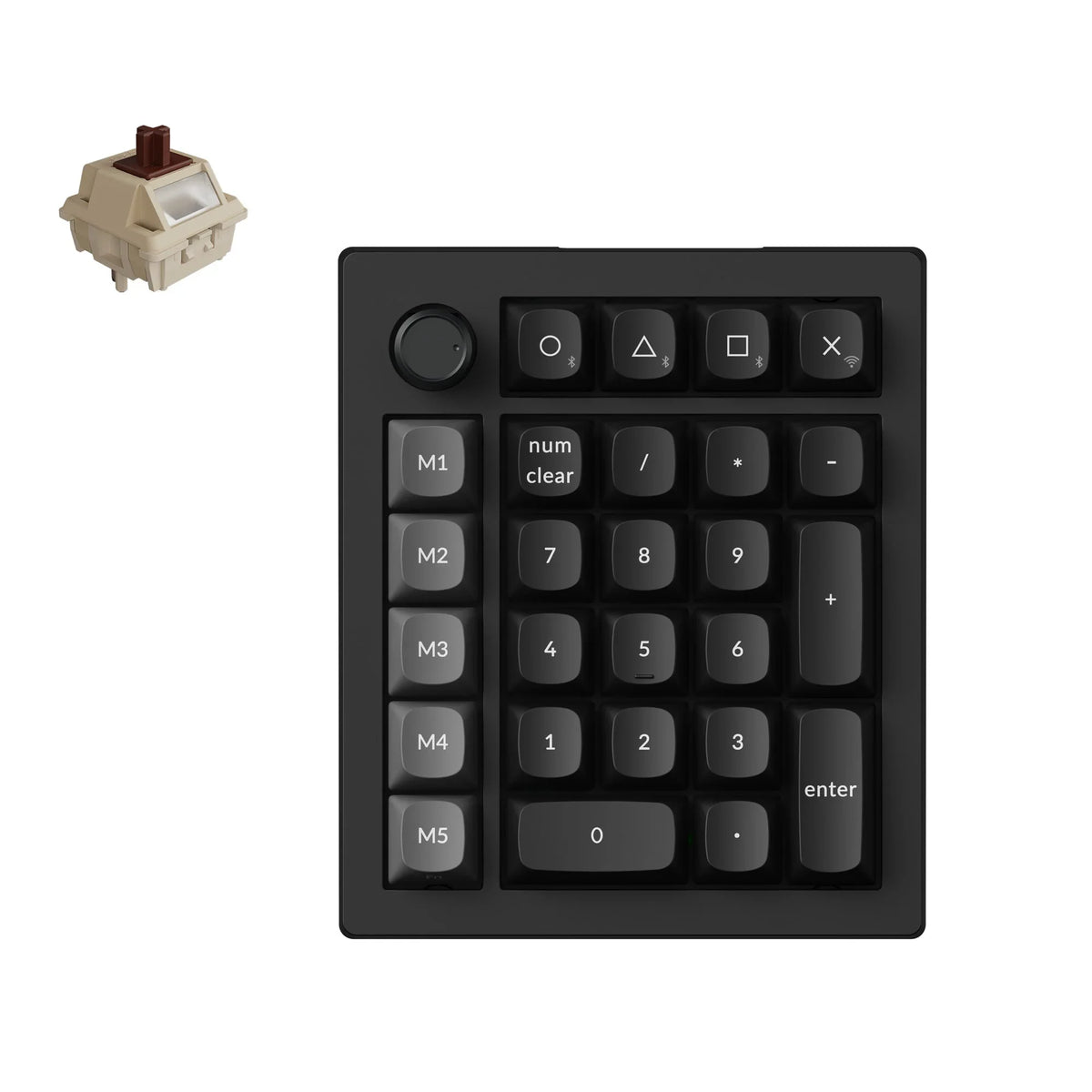 Keychron - V0 Ultra 8K Wireless Custom Number Pad - Bezprzewodowy Numpad Mechaniczny