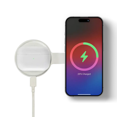 Native Union - Voyage 2-in-1 Magnetic Wireless Charger - Magnetyczna Ładowarka Bezprzewodowa 2w1
