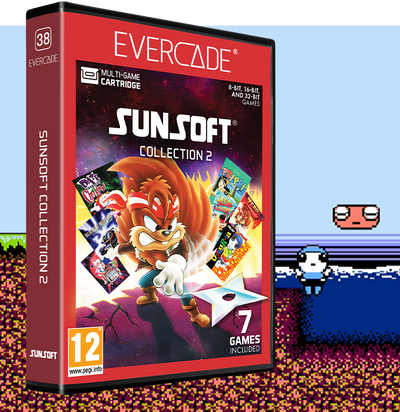 Evercade - Sunsoft Collection 2 - Zestaw Gier Retro
