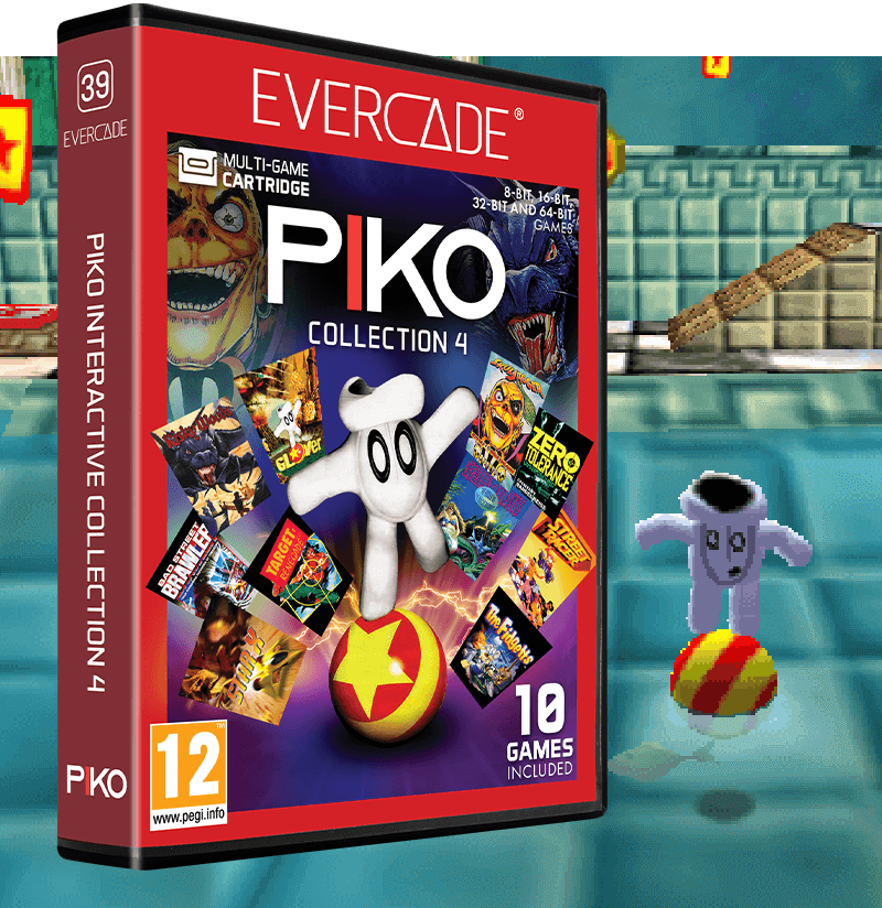 Evercade - Piko Interactive Collection 4 - Zestaw Gier Retro
