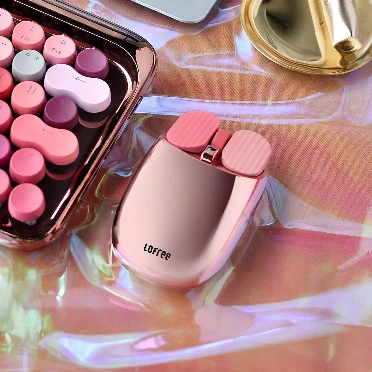 Lofree - Wavy Chips Bluetooth Mouse - Bezprzewodowa Myszka