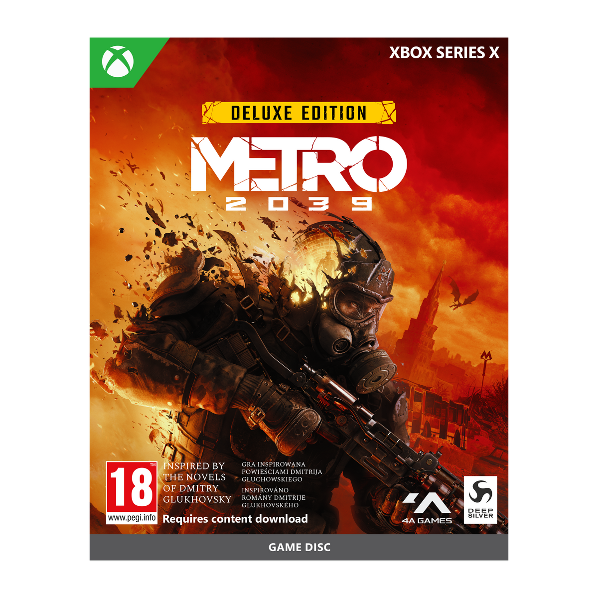 METRO 2039 - METRO 2039 Deluxe Edition - Gra na Xbox Series X z Polskim Dubbingiem Edycja Deluxe
