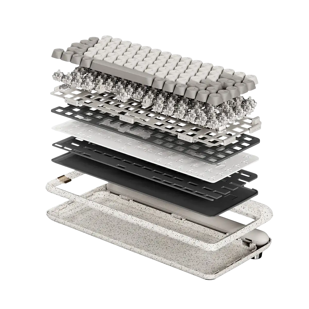 Lofree - Zero Artz Mechanical Keyboard - Bezprzewodowa Klawiatura Mechaniczna