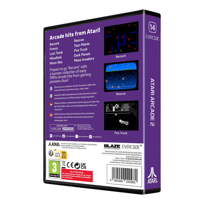 Evercade - Atari Arcade 2 - Zestaw Gier Retro