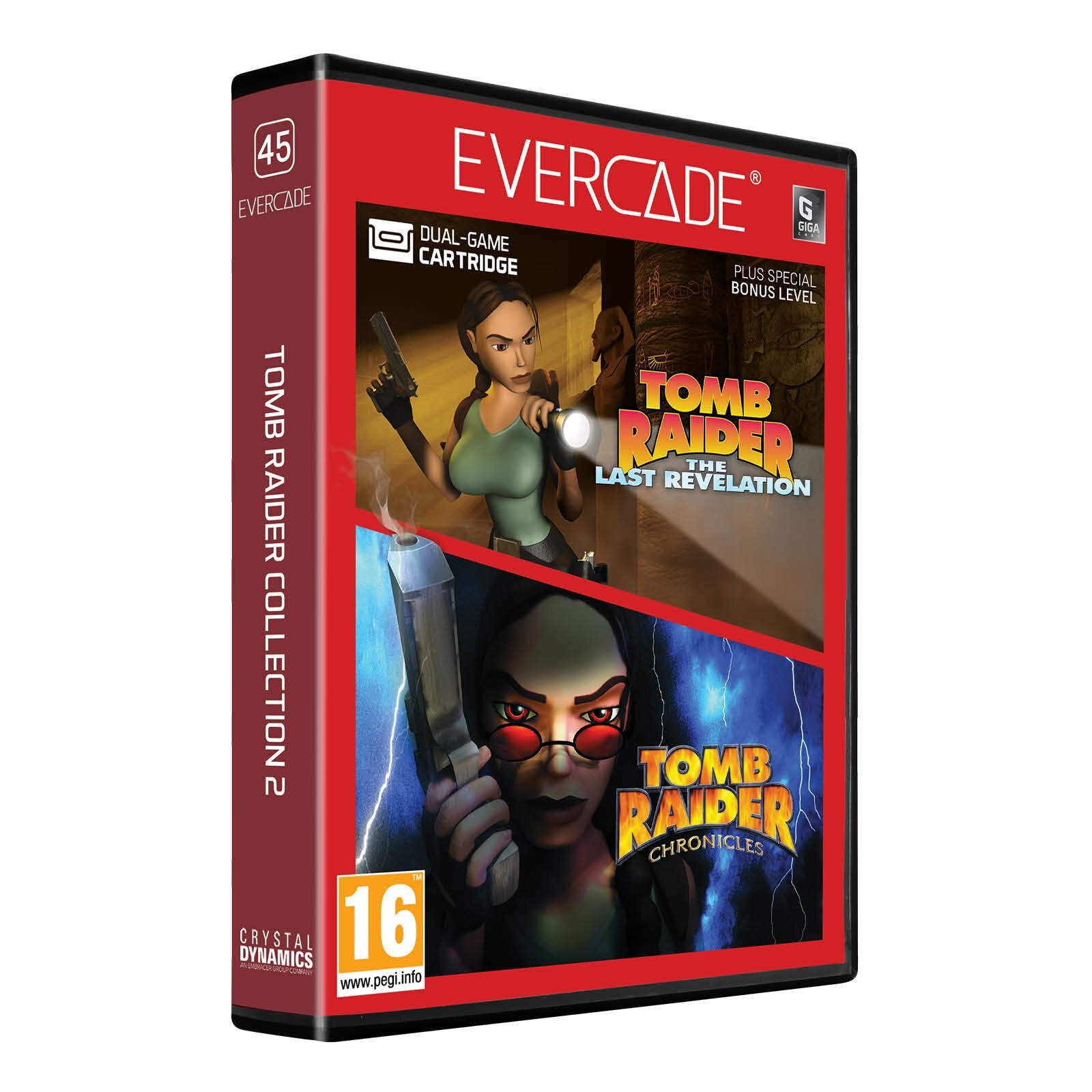 Evercade - Tomb Raider Collection 2 - Zestaw Gier Retro