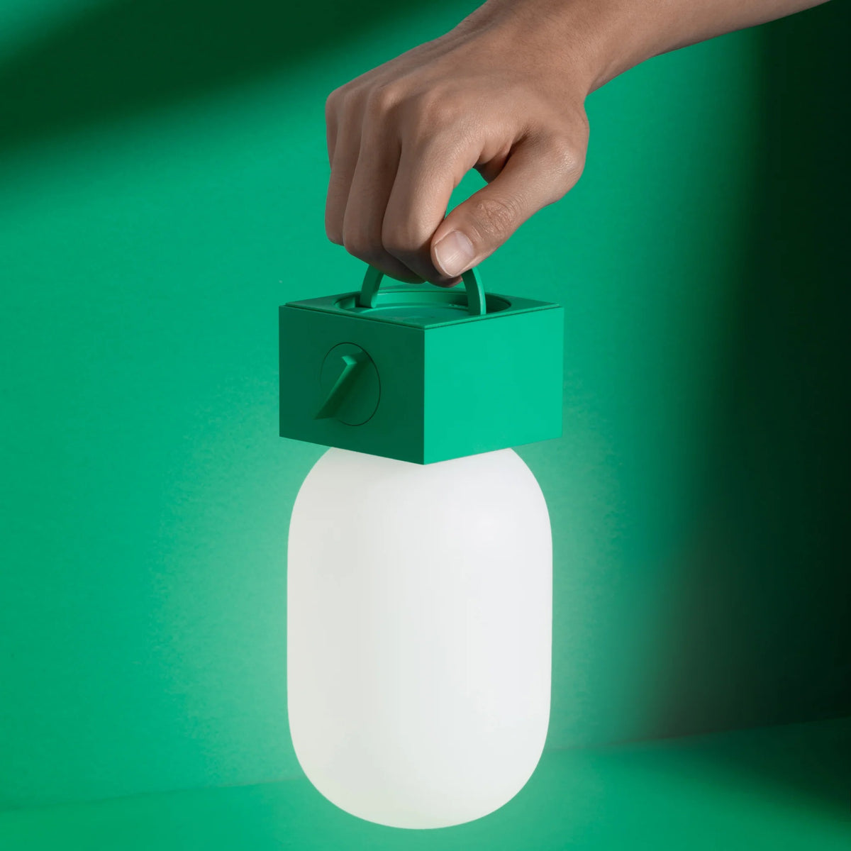 Native Union - Pop Light Portable Light & Powerbank Pine - Lampka Bezprzewodowa z Powerbankiem