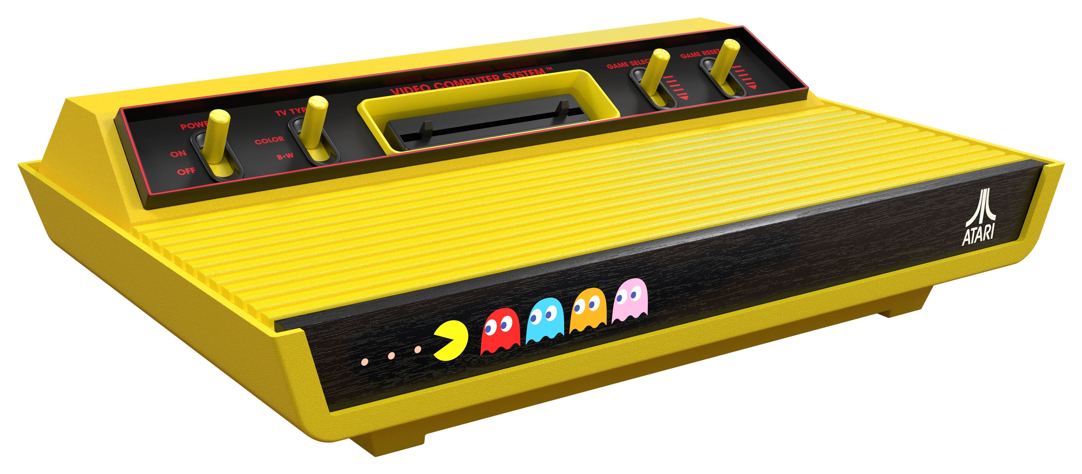 Atari - 2600+ PAC-MAN Edition Console & Joystick - Retro Konsola z Joystickiem